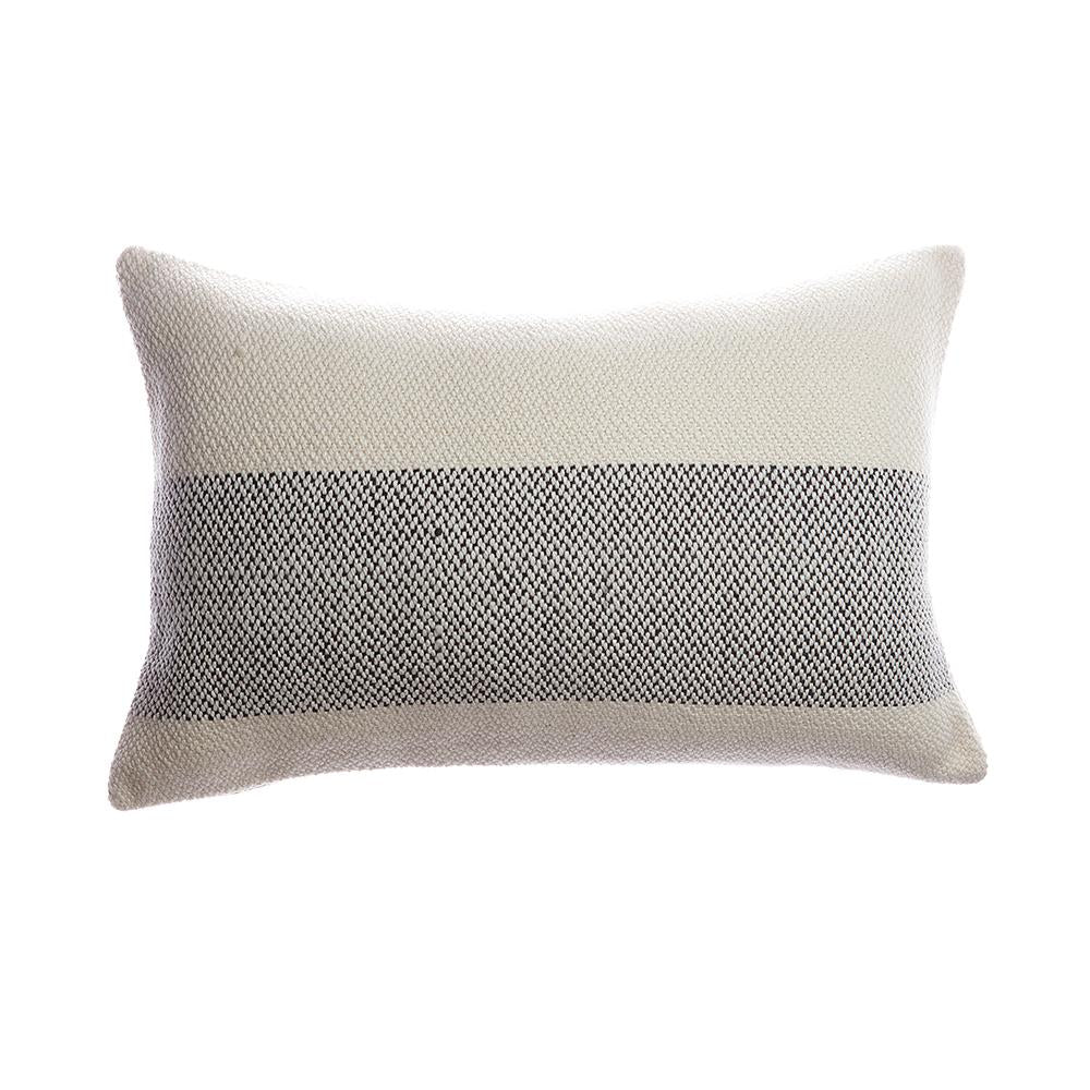 Black Stripe Decorative Pillow