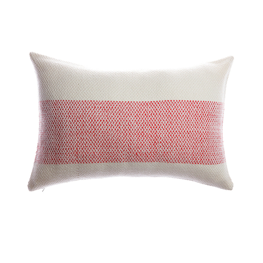 Red Stripe Decorative Pillow