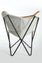 HOLSTEIN BROWN & WHITE - Hair on Hide Butterfly Chair