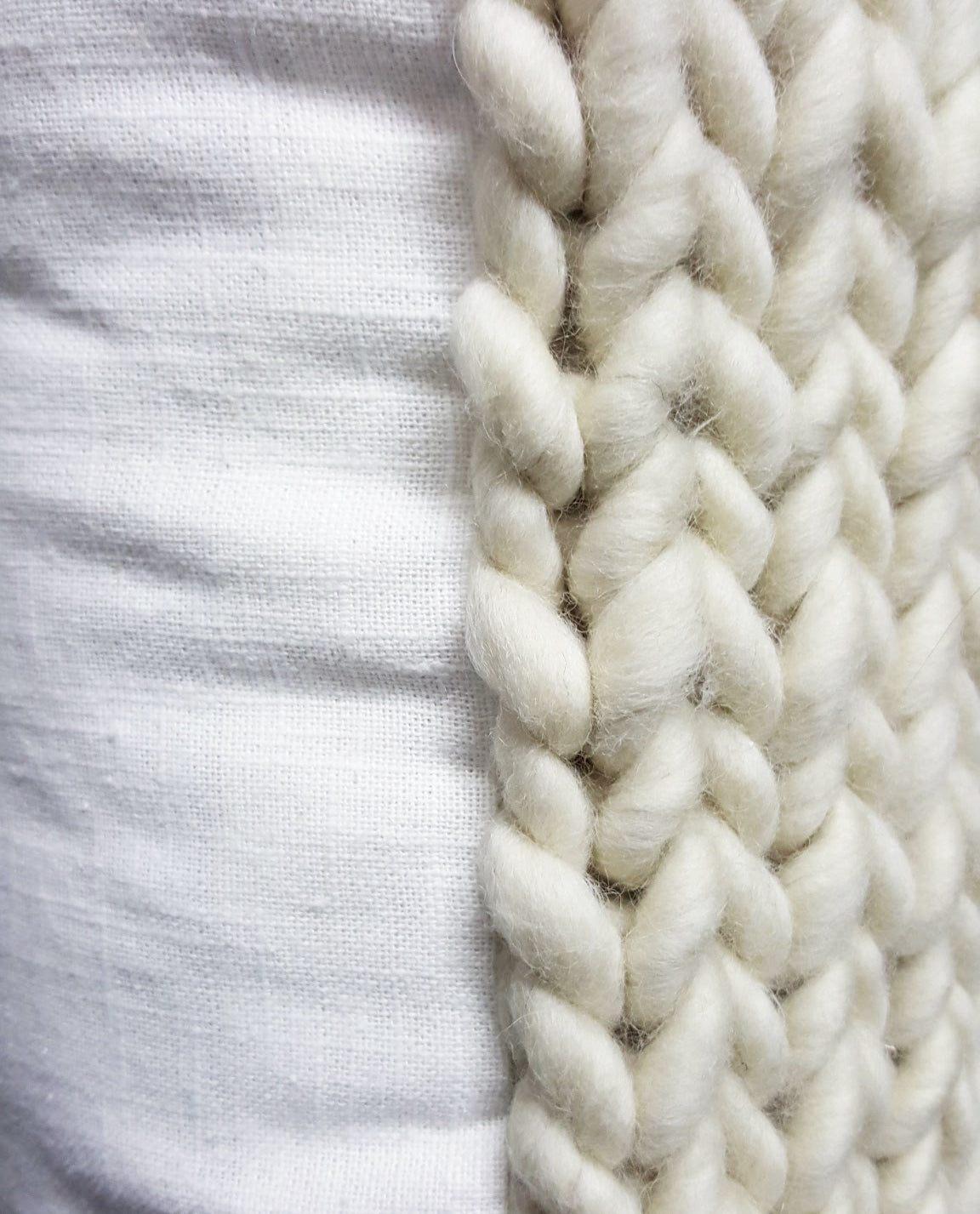 Jersey Chunky Wool Pillow