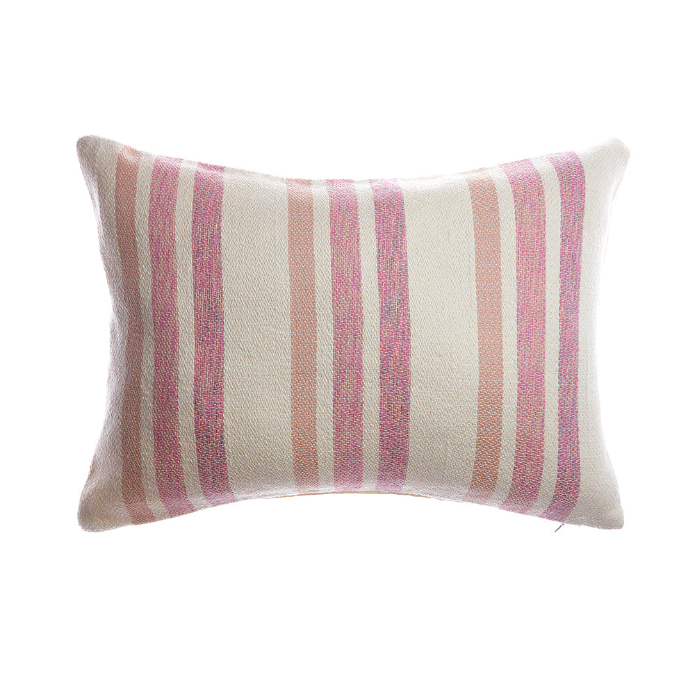 Marlene Square Wool Pillow - Pinky