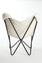 NATURAL IVORY - Shearling Butterfly Chair