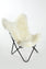 NATURAL IVORY - Sheepskin Butterfly Chair