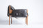 Safari Leather Lounge Chair - Black