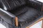 Safari Leather Lounge Chair - Black