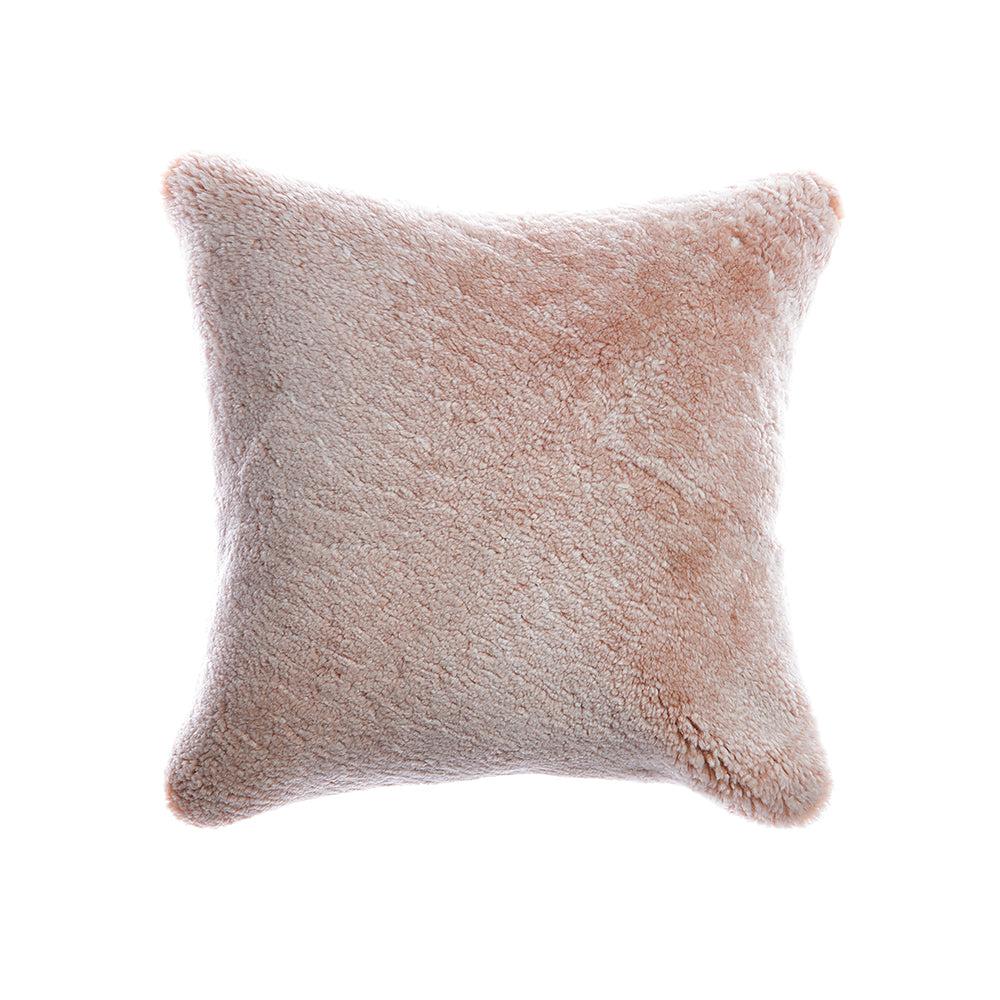 Shearling Vintage Pink Small Lumbar Pillow