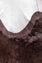 Single Sheepskin Rug  - Brown Chocolate          (2.5´x 3.5´)