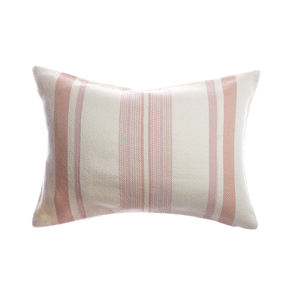 Sussie Lumbar Wool Pillow - Pinky