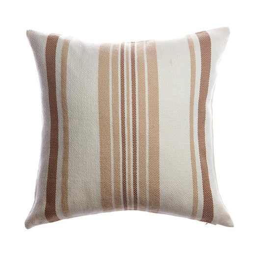Sussie Square Wool Pillow - Brownie