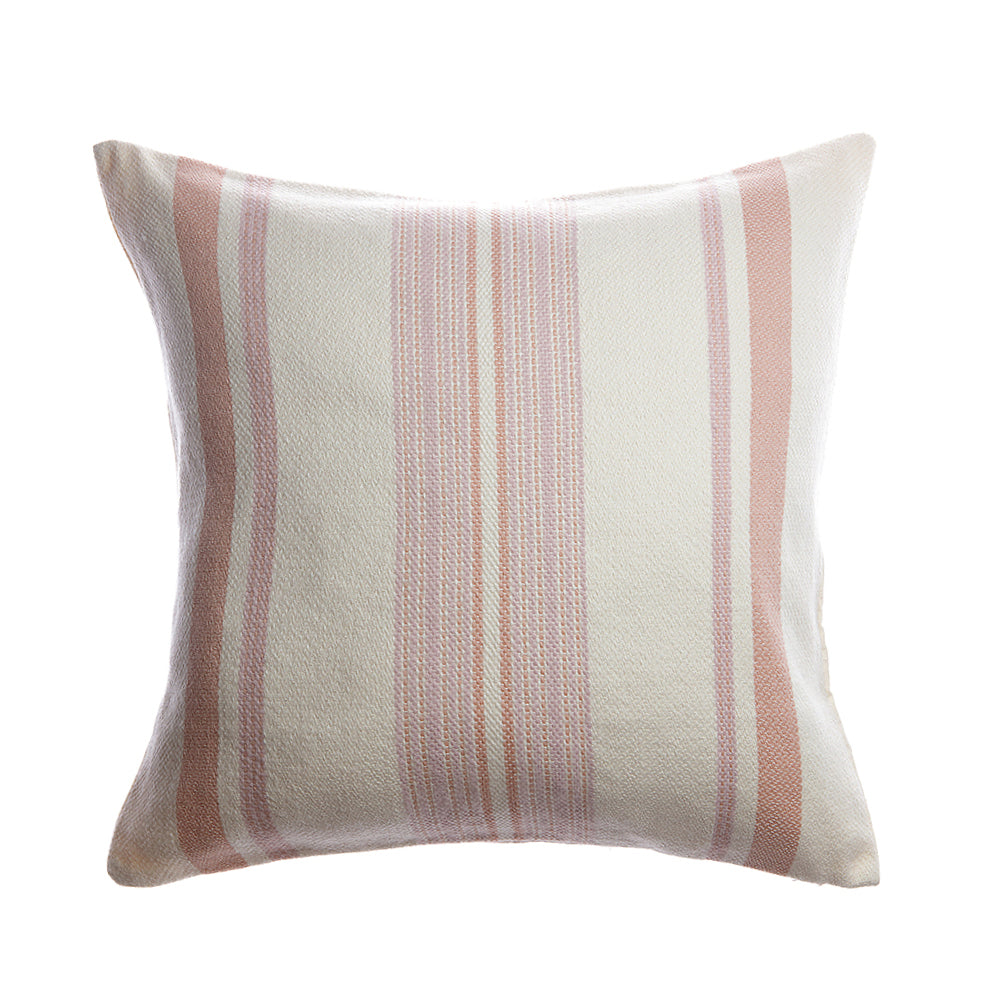 Sussie Square Wool Pillow - Pinky